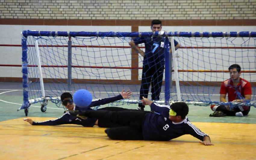نخستین دوره مسابقات گلبال جام غدیر فارس برگزار شد   
