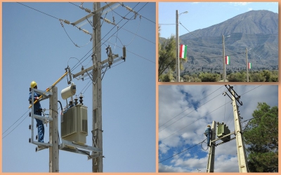 بهره برداری از85 پروژه توزیع برق استان فارس در دهه مبارک فجر سال جاری