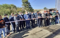 افتتاح پروژه بهسازی روستای کوشکهزار شهرستان بیضا با مشارکت بنیاد مسکن